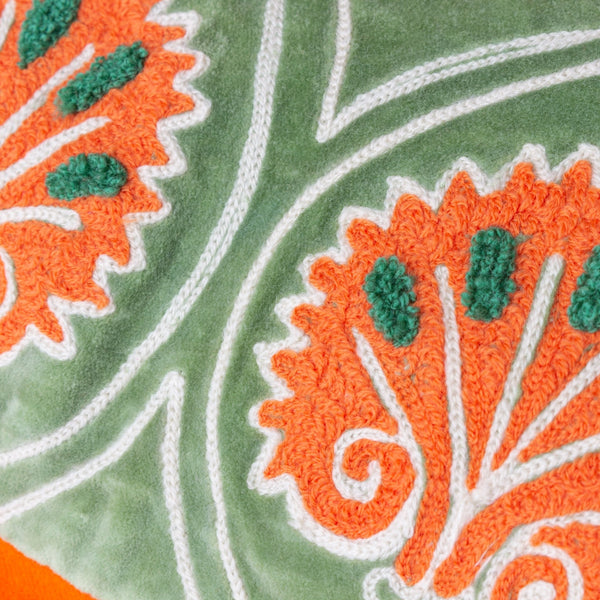 Casa 30x60 Feather Filled Cushion Peridot/orange - Canwell Interiors Limited - Riva