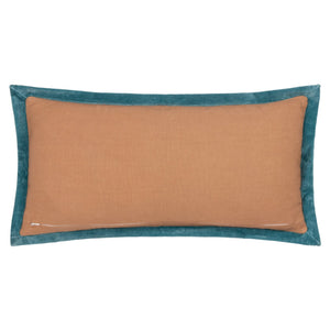 Casa 30x60 Feather Filled Cushion Rose/french Blue - Canwell Interiors Limited - Riva