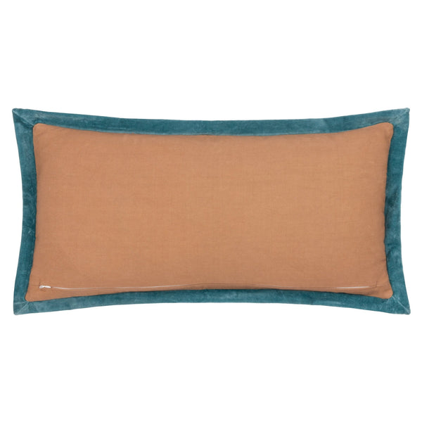 Casa 30x60 Feather Filled Cushion Rose/french Blue - Canwell Interiors Limited - Riva