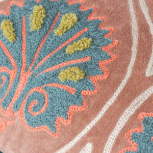 Casa 30x60 Feather Filled Cushion Rose/french Blue - Canwell Interiors Limited - Riva