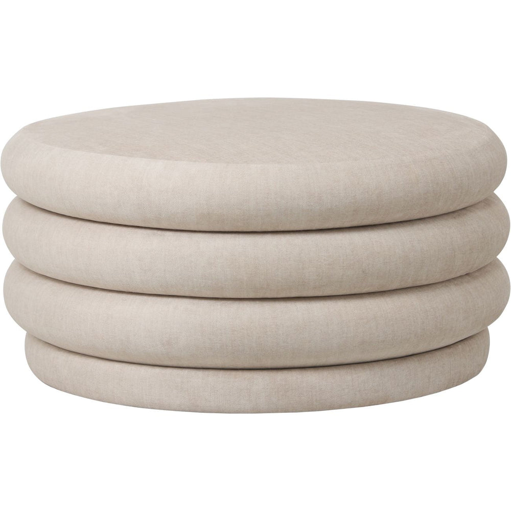 Casa Storage Ottoman in Cream - XShowhome Limited - Libra