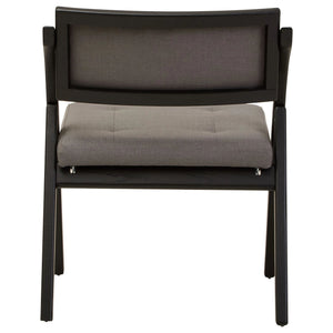 Cebu Grey and Black Elm Wood Folding Chair - XShowhome Limited - Xshowhome