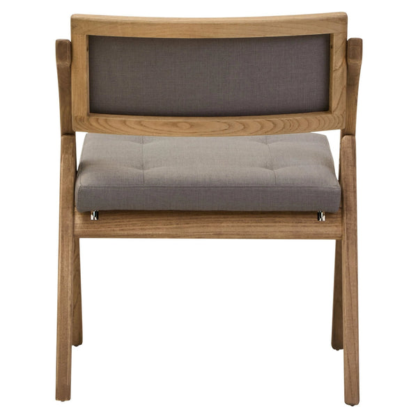 Cebu Grey Wash Elm Wood Folding Chair - XShowhome Limited - Xshowhome