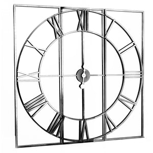 Celina Mirrored Wall Clock - Canwell Interiors Limited - Hills