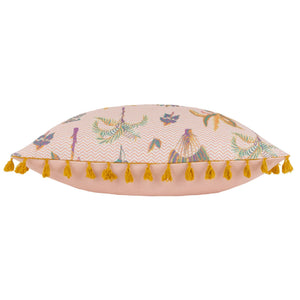 Chamae 50x50 Feather Filled Cushion Coral - Canwell Interiors Limited - Riva