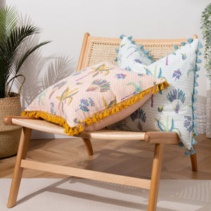 Chamae 50x50 Feather Filled Cushion Lilac - Canwell Interiors Limited - Riva