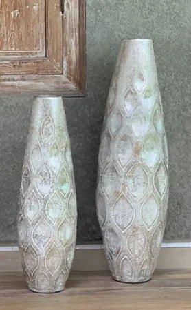 Champange Leaf Design Pot - Canwell Interiors Limited - Wilde Java