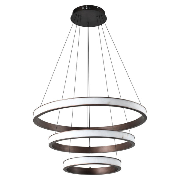 Chandelier Aurevia brass antique - Canwell Interiors Limited - Richmond