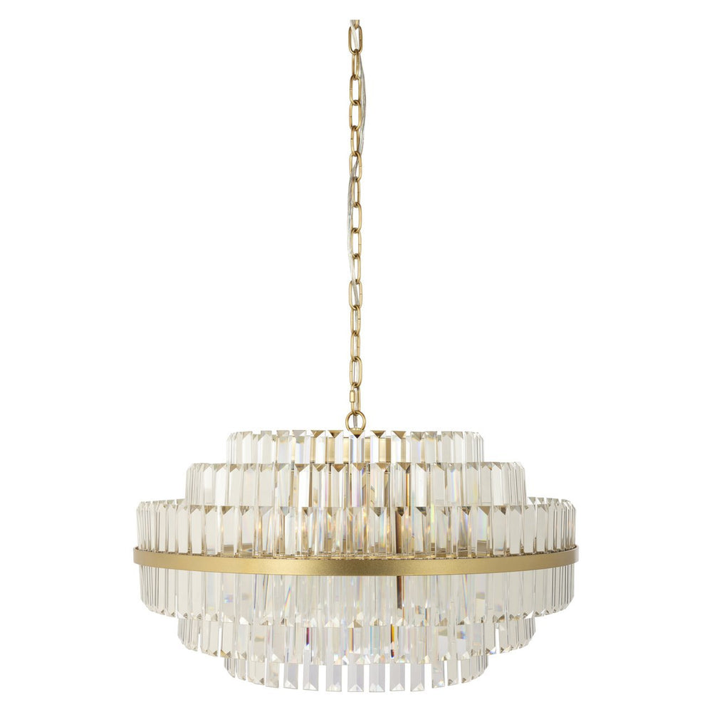 Chandelier Desire brushed gold large - Canwell Interiors Limited - Richmond