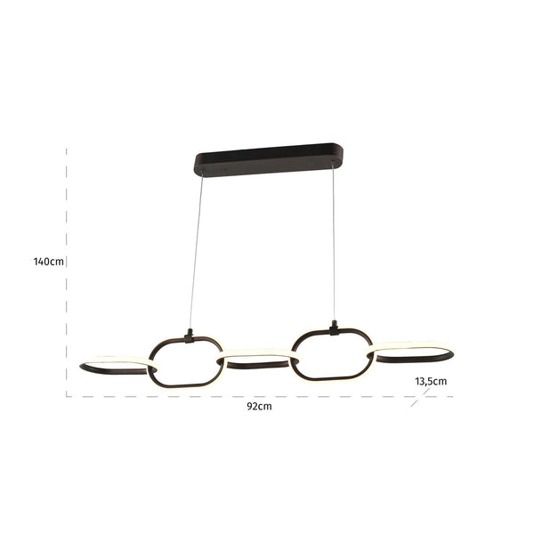 Chandelier Layn bronze - Canwell Interiors Limited - Richmond