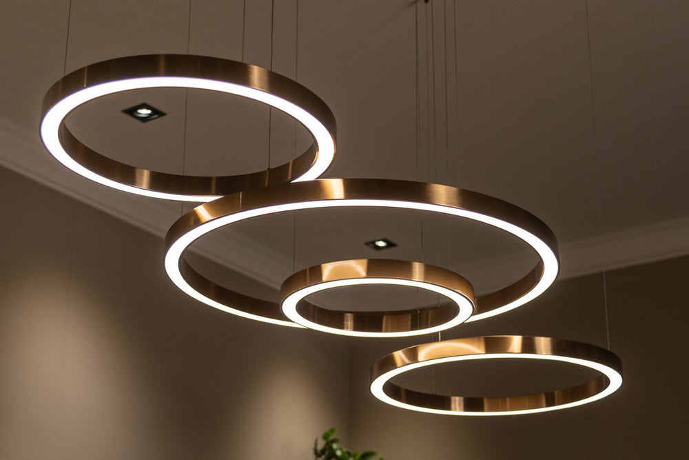 Chandelier Lilou brushed gold - XShowhome Limited - Richmond