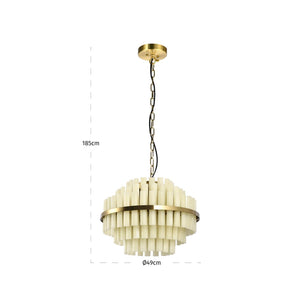 Chandelier Zerine white - Canwell Interiors Limited - Richmond