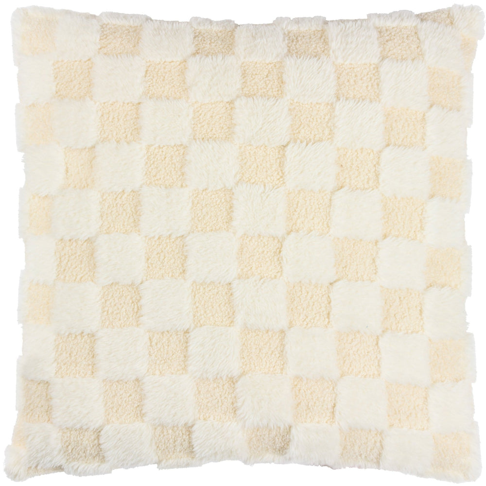 Check It Boucle 45x45 Feather Filled Cushion Dreamy Cream - Canwell Interiors Limited - Riva