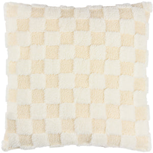 Check It Boucle 45x45 Feather Filled Cushion Dreamy Cream - Canwell Interiors Limited - Riva