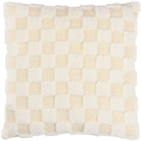 Check It Boucle 45x45 Feather Filled Cushion Dreamy Cream - Canwell Interiors Limited - Riva
