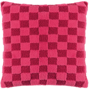 Check It Boucle 45x45 Feather Filled Cushion Pinky Crush - Canwell Interiors Limited - Riva