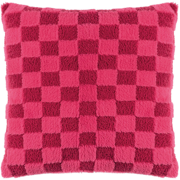 Check It Boucle 45x45 Feather Filled Cushion Pinky Crush - Canwell Interiors Limited - Riva
