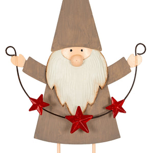 Cheeky Metal Elf with Star Garland - Canwell Interiors Limited - Hills