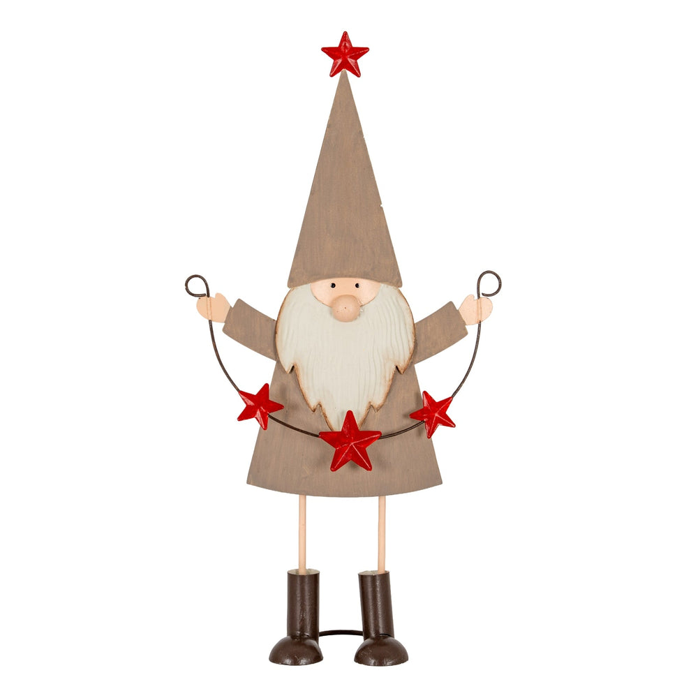 Cheeky Metal Elf with Star Garland - Canwell Interiors Limited - Hills