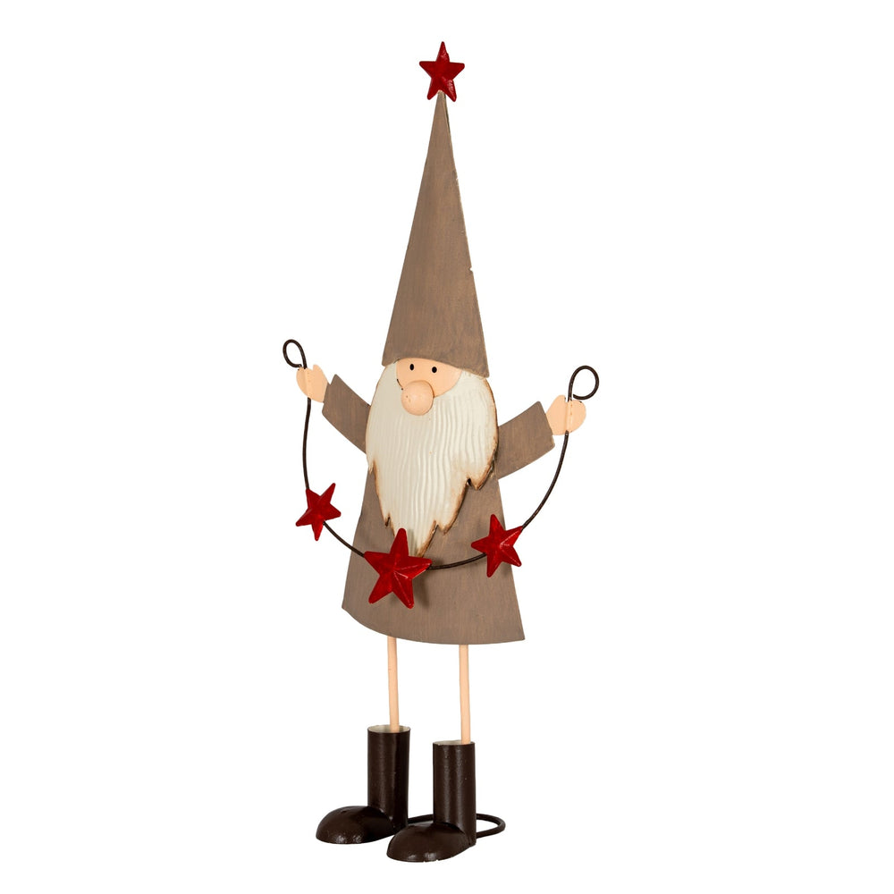 Cheeky Metal Elf with Star Garland - Canwell Interiors Limited - Hills