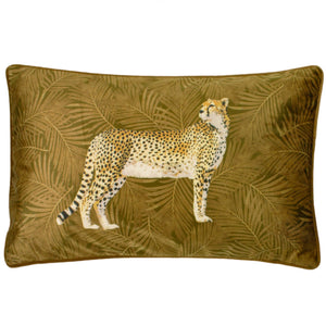 Cheetah Forest 30x50 Feather Filled Cushion Gold - XShowhome Limited - Riva