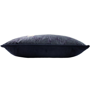 Cheetah Forest 30x50 Feather Filled Cushion Navy - Canwell Interiors Limited - Riva