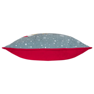 Christmas Dog 30x50 Feather Filled Cushion Multi - Canwell Interiors Limited - Riva