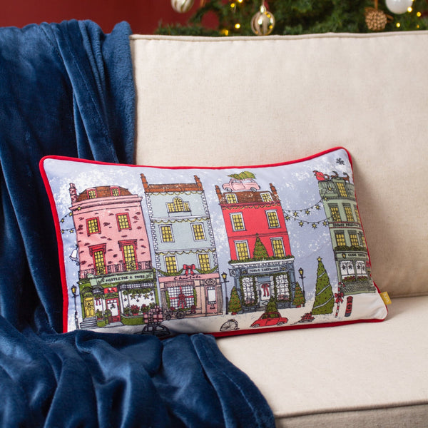 Christmas Spirit 30x50 Feather Filled Cushion Multi - Canwell Interiors Limited - Riva