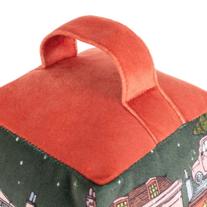 Christmas Spirit Door Stop Multi - Canwell Interiors Limited - Riva