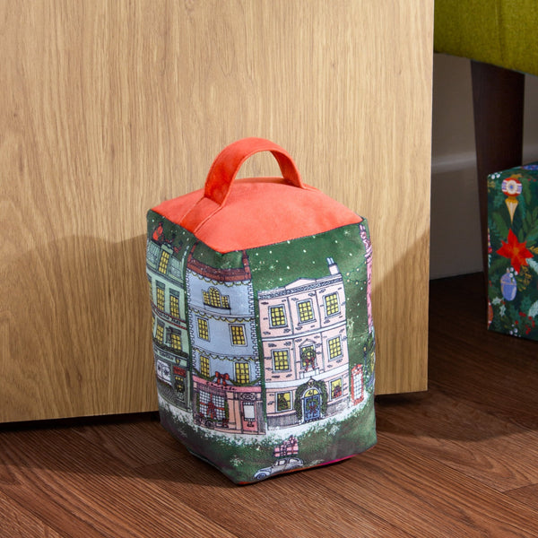 Christmas Spirit Door Stop Multi - Canwell Interiors Limited - Riva
