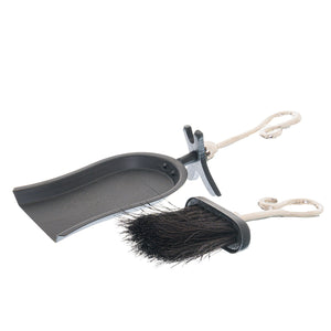 Chrome Crook Handled Hearth Tidy - Canwell Interiors Limited - Hills