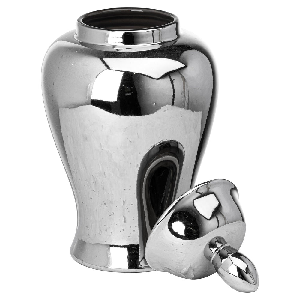Chrome Large Ginger Jar - Canwell Interiors Limited - Hills