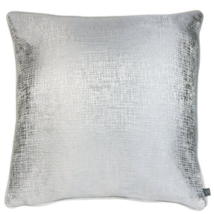Cinder 55x55 Feather Filled Cushion Sterling - Canwell Interiors Limited - Riva