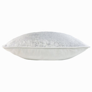 Cinder 55x55 Feather Filled Cushion Sterling - Canwell Interiors Limited - Riva