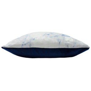 Cinnabar 50x50 Feather Filled Cushion Ink/royal - Canwell Interiors Limited - Riva