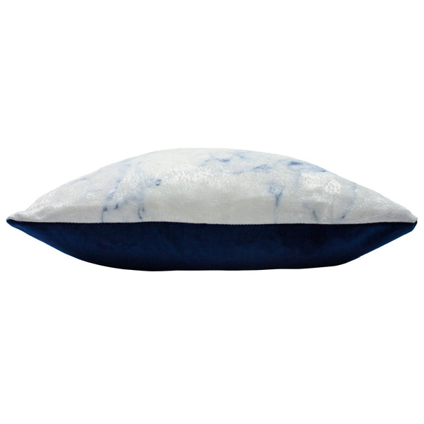 Cinnabar 50x50 Feather Filled Cushion Ink/royal - Canwell Interiors Limited - Riva