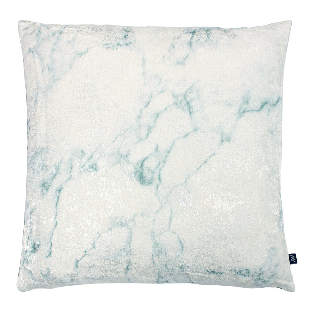 Cinnabar 50x50 Feather Filled Cushion Seagreen/eau De Nil - Canwell Interiors Limited - Riva