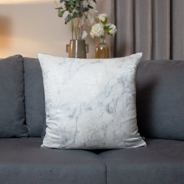 Cinnabar 50x50 Feather Filled Cushion Slate/dark Grey - Canwell Interiors Limited - Riva