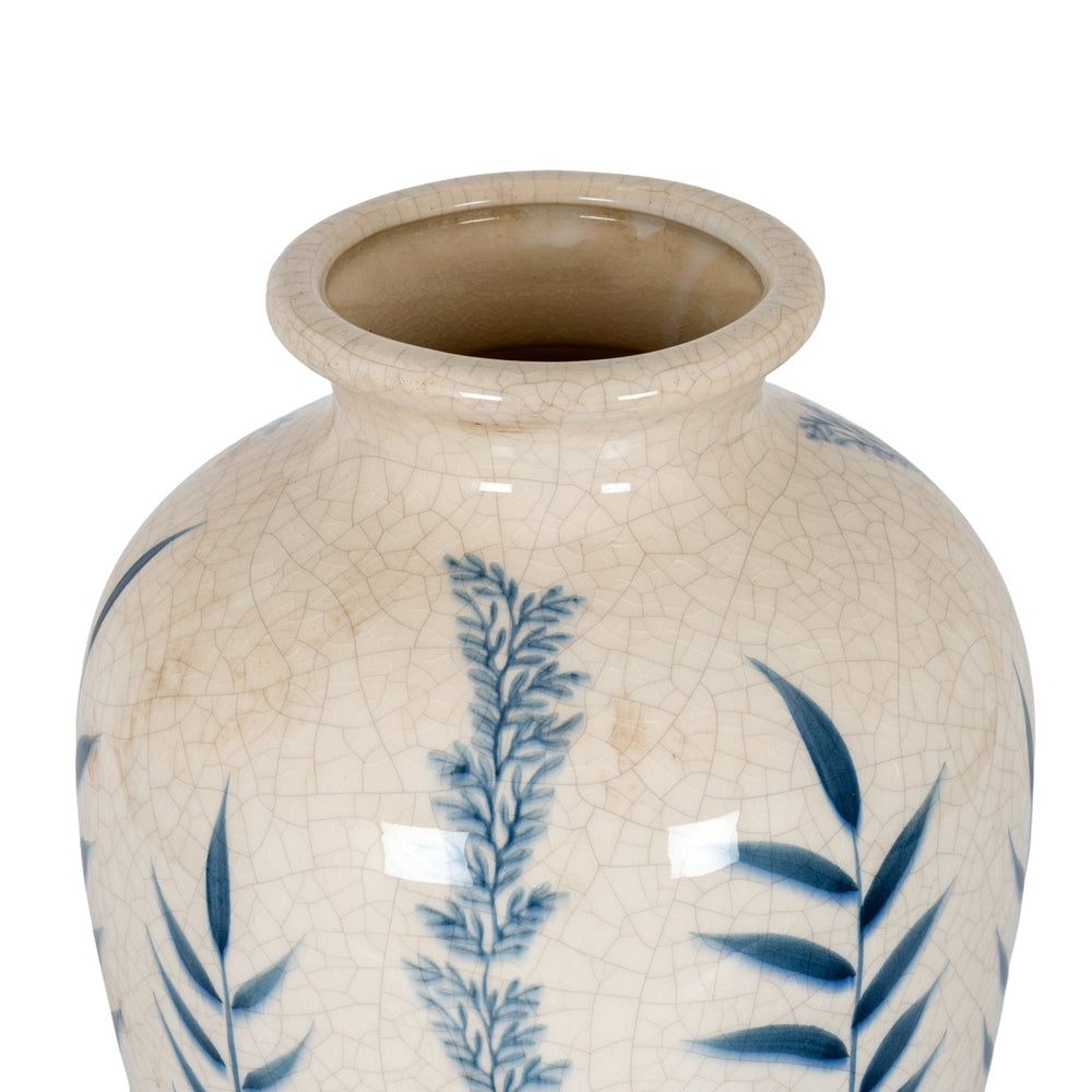 Classic Blue Flora Juniper Vase - Canwell Interiors Limited - Hills