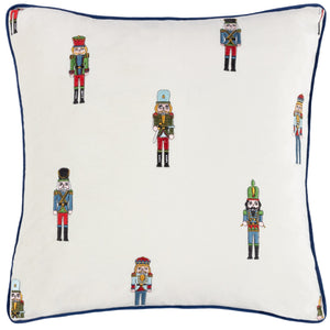 Classic Nutcracker 43x43 Feather Filled Cushion Multi - Canwell Interiors Limited - Riva