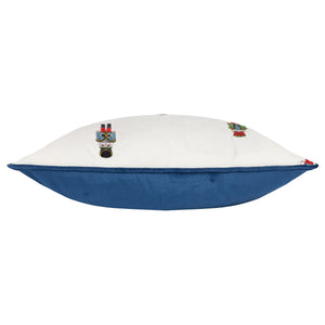 Classic Nutcracker 43x43 Feather Filled Cushion Multi - Canwell Interiors Limited - Riva