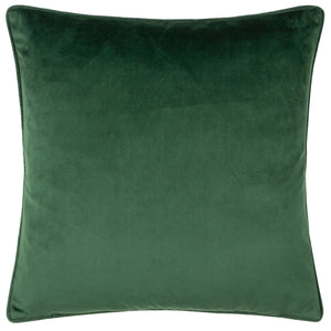 Classic Reindeer 43x43 Feather Filled Cushion Green - Canwell Interiors Limited - Riva