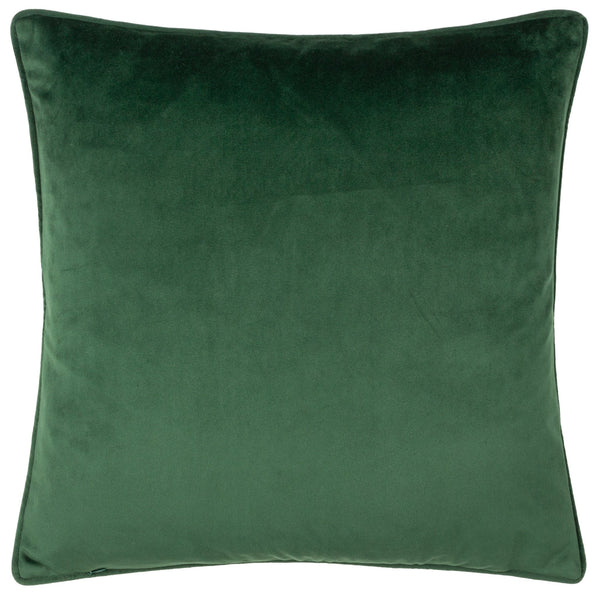 Classic Reindeer 43x43 Feather Filled Cushion Green - Canwell Interiors Limited - Riva