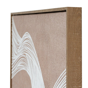 Clayre Line Art in Frame - Canwell Interiors Limited - Hills