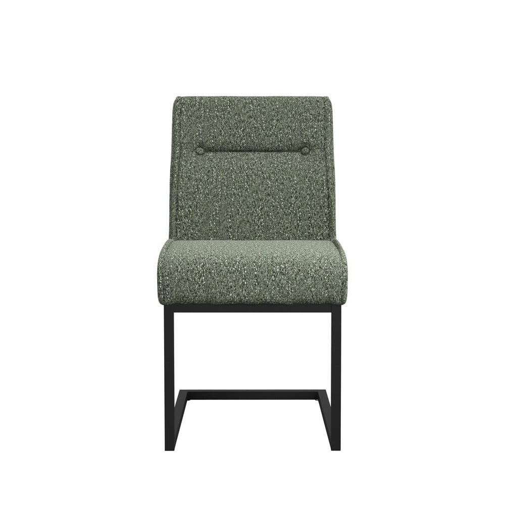Cleaver Desert Sage & Black & Arms Dining Chair - Canwell Interiors Limited - Canwell