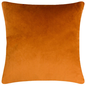 Cleo 45x45 Feather Filled Cushion Ginger & Navy - Canwell Interiors Limited - Riva