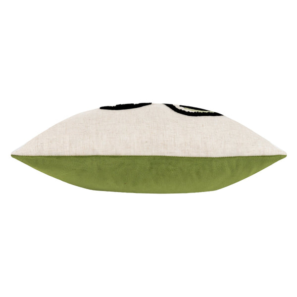 Cleo 45x45 Feather Filled Cushion Pink/green - Canwell Interiors Limited - Riva