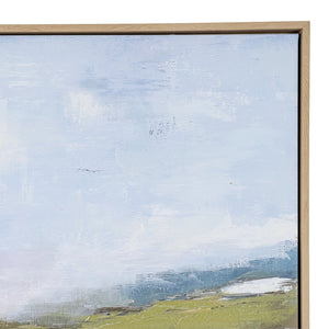 Cliffside View Hand Painted Canvas in Frame - XShowhome Limited - Hills