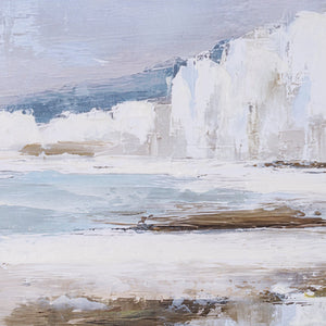Cliffside View Hand Painted Canvas in Frame - XShowhome Limited - Hills