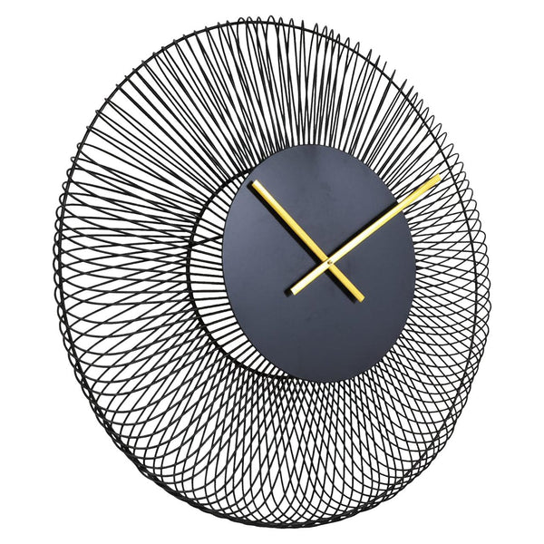 Clock Blunt black - Canwell Interiors Limited - Richmond